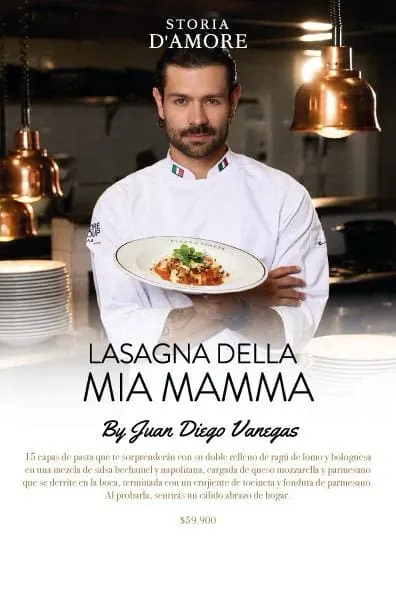 Storia D'Amore — Lasagna della Mia Mamma by Juan Diego Vanegas