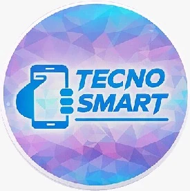 TecnoSmart — logo anterior, círculo morado con azul